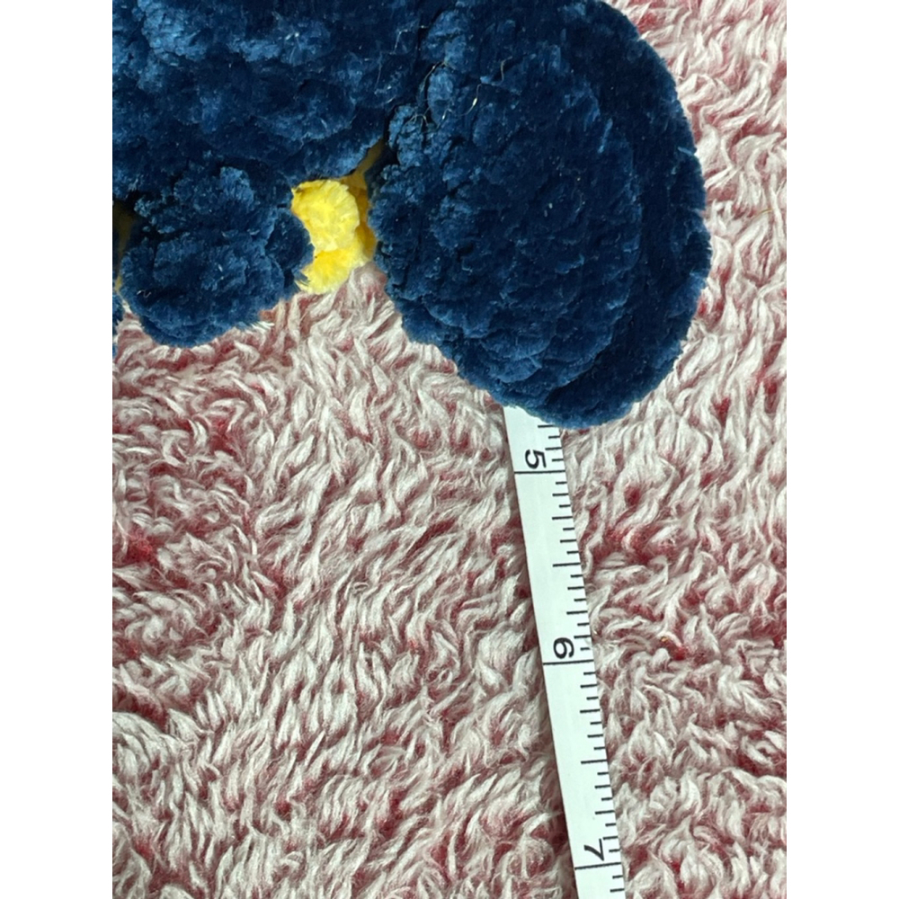 Hand crotchet Amigurumi sunflower turtle blue - Picture 4 of 4